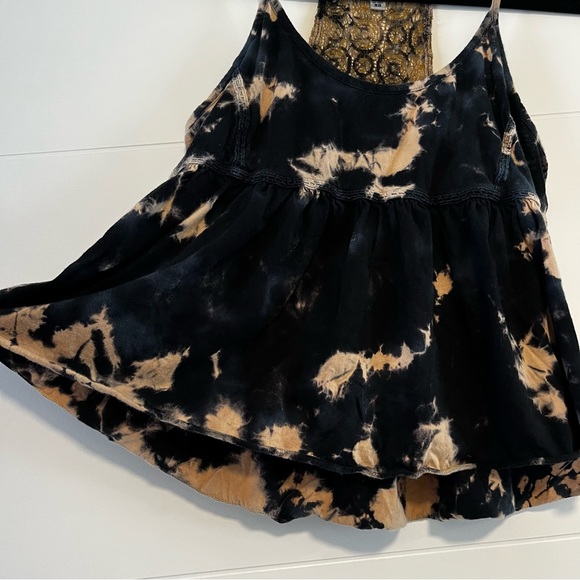 Ecote | Tie Dye Babydoll Tank Top - Picture 4 of 14